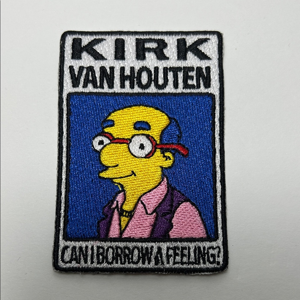 Kirk Van Houten Embroidered Patch